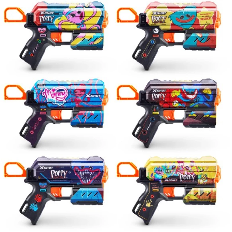 X-Shot - Skins, Flux Poppy Playtime / Toys