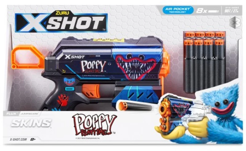 X-Shot - Skins, Flux Poppy Playtime / Toys