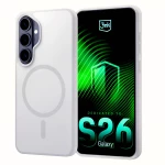 Etui 3mk Smoke MagCase na Samsung Galaxy S26 - białe