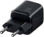 Joyroom JR-TG7 33W USB-A + USB-C Wall Charger with 60W USB-C to USB-C 1m Cable - Black