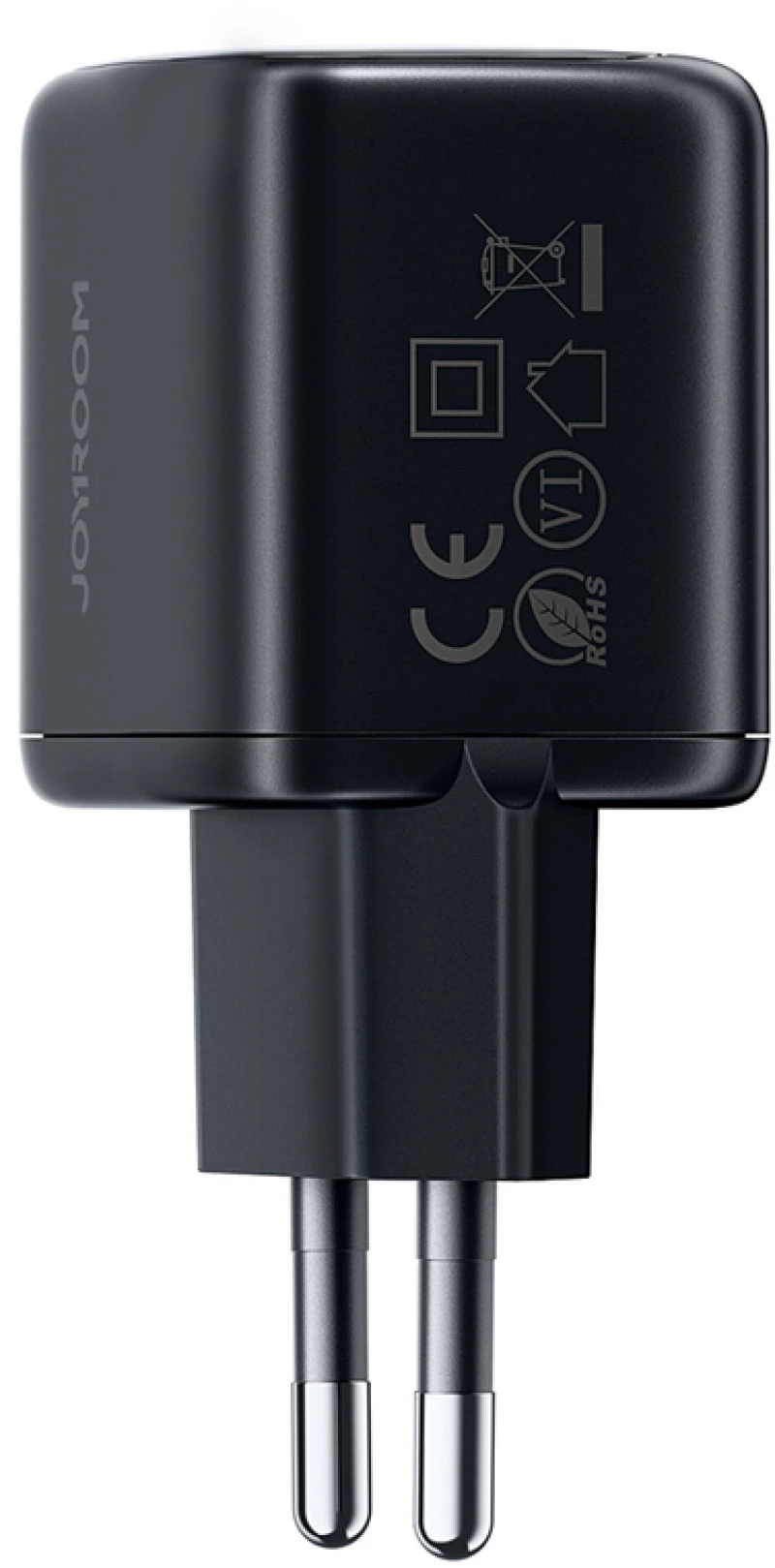 Joyroom JR-TG7 33W USB-A + USB-C Wall Charger with 60W USB-C to USB-C 1m Cable - Black