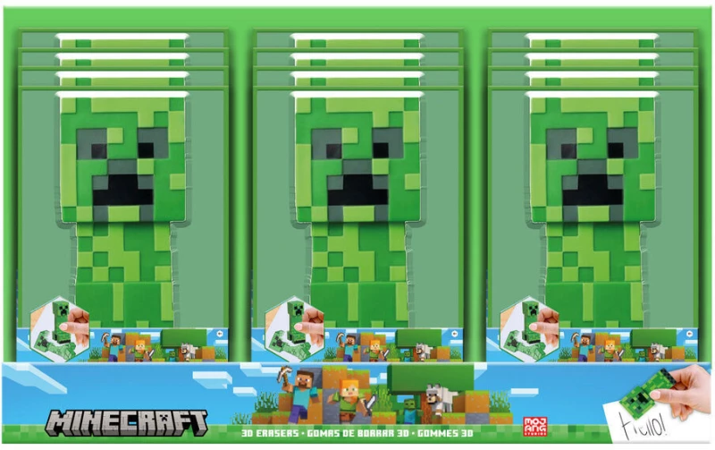 Minecraft 3D eraser