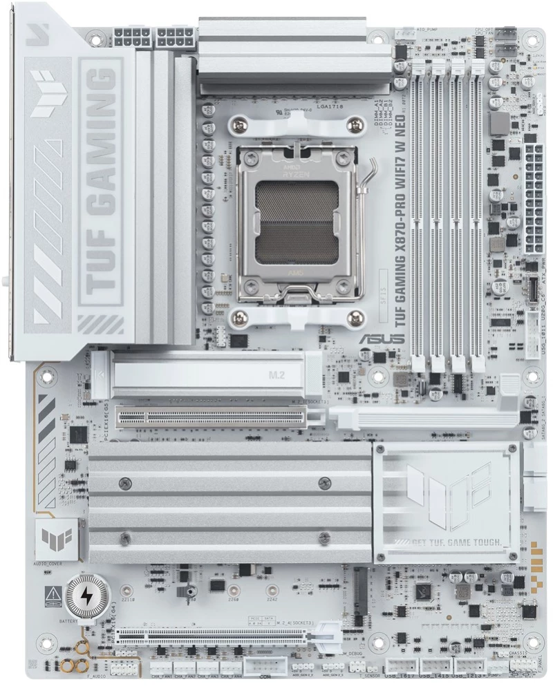 ASUS TUF GAMING X870-PRO WIFI7 W NEO AMD X870 Socket AM5 ATX