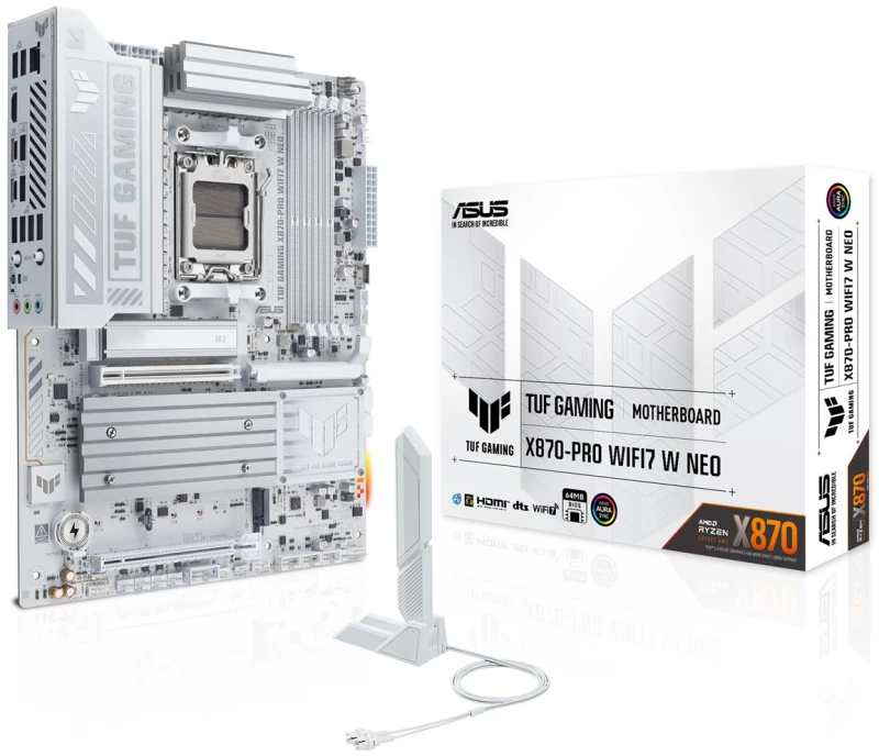 ASUS TUF GAMING X870-PRO WIFI7 W NEO AMD X870 Socket AM5 ATX