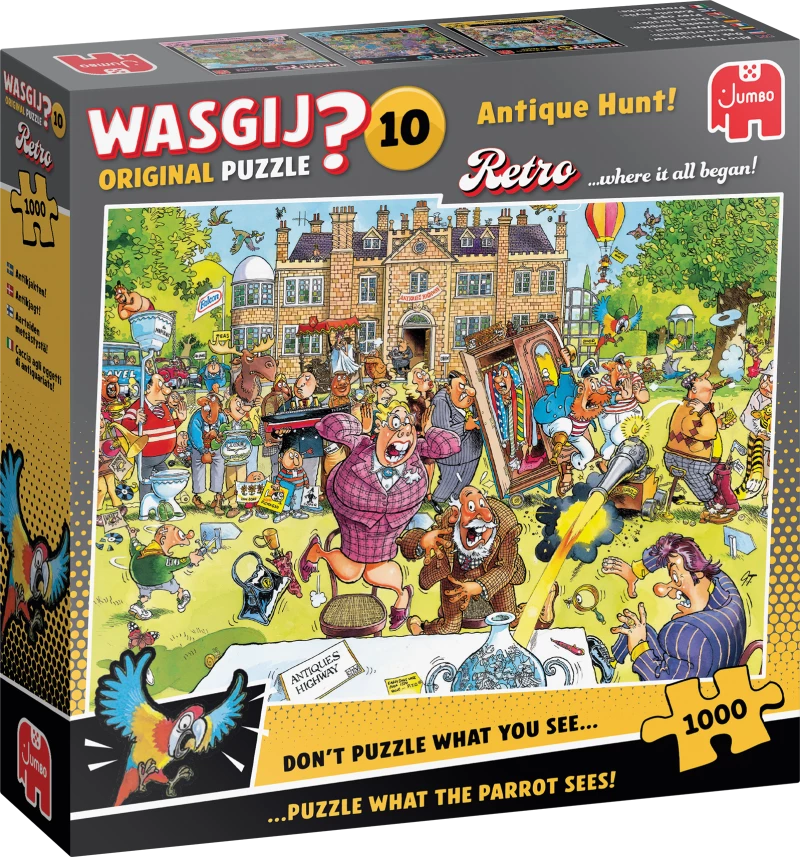 Wasgij - Retro Original 10 - Antique Hunt! (1000 pieces) / Toys