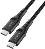 Tech-Protect Ultraboost UB11T USB-C / USB-C PD 100W / QC3.0 Cable 200 cm - Black