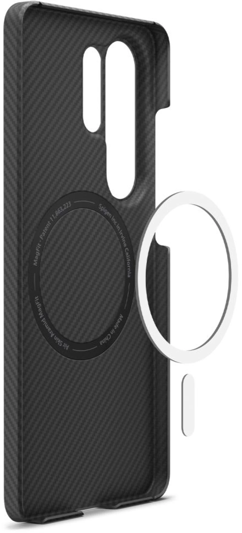 Spigen AirSkin Aramid Mag MagSafe Case for Samsung Galaxy S26 Ultra - Black