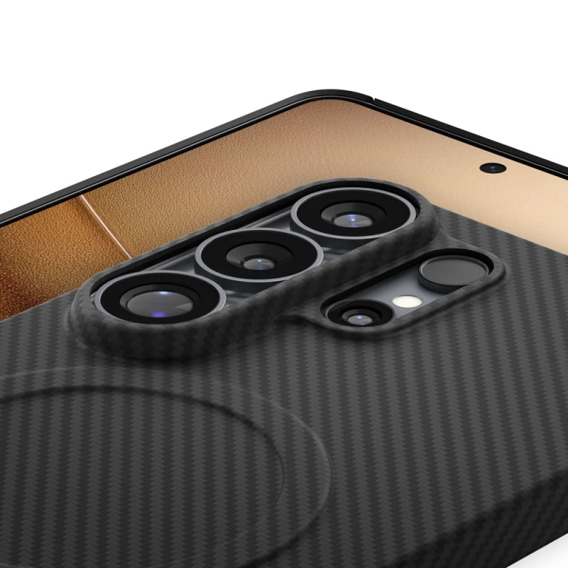 Spigen AirSkin Aramid Mag MagSafe Case for Samsung Galaxy S26 Ultra - Black