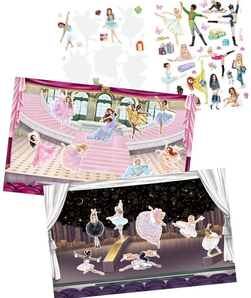 TOPModel Stickerworld BALLET ( 0413049 ) / Toys