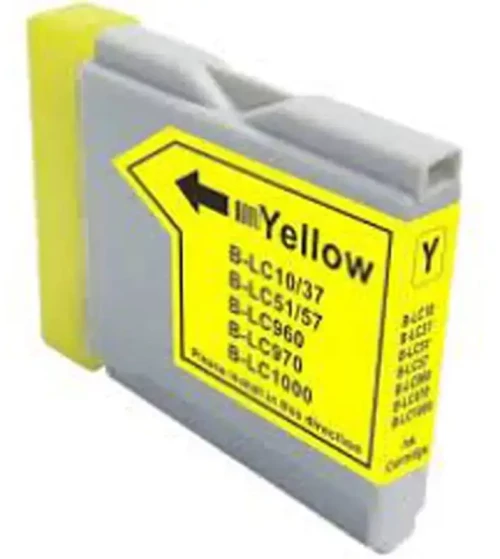 Συμβατό μελάνι Brother LC37/LC51/LC57/LC960/LC970/LC1000 yellow
