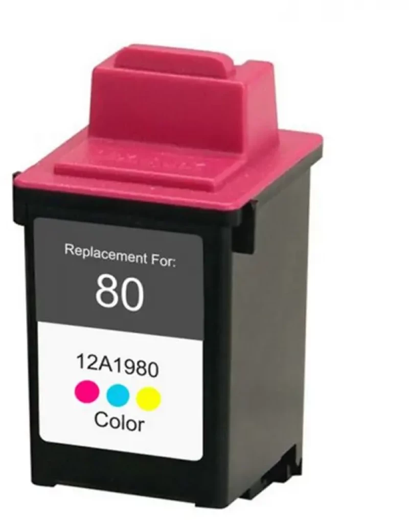 Συμβατό μελάνι Lexmark 80 12A1980 Color