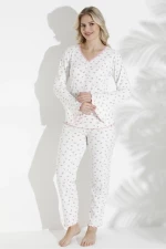 Πιτζάμα Γυναικεία Homewear 4043 - ΕΚΡΟΥ
