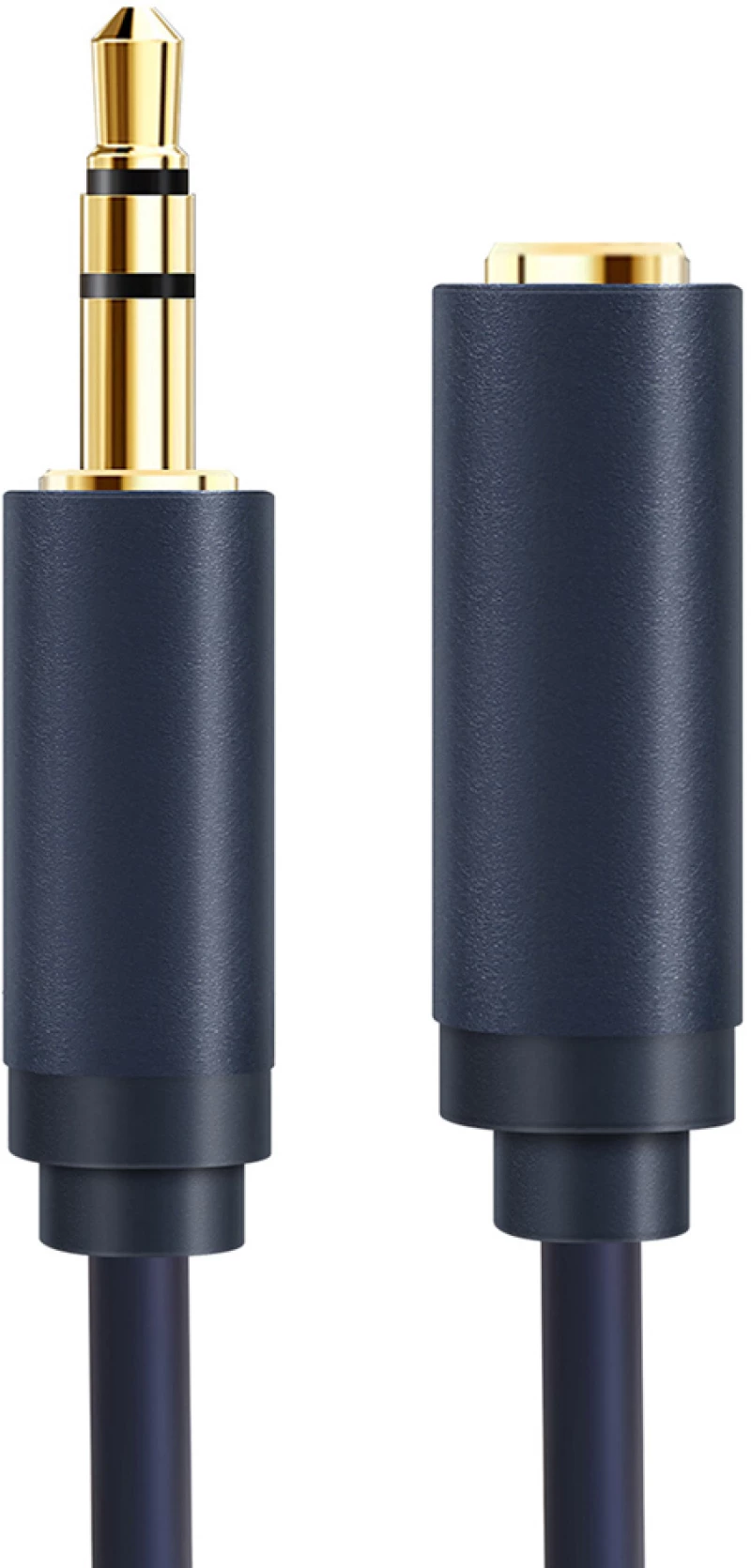 CABLETIME καλώδιο προέκτασης ήχου 3.5mm CT-AV302-H11G  gold plated  1.5m  μπλε