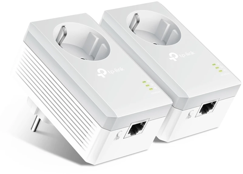 TP-LINK AV600 Passthrough Powerline Starter Kit TL-PA4010P, Ver. 4.0