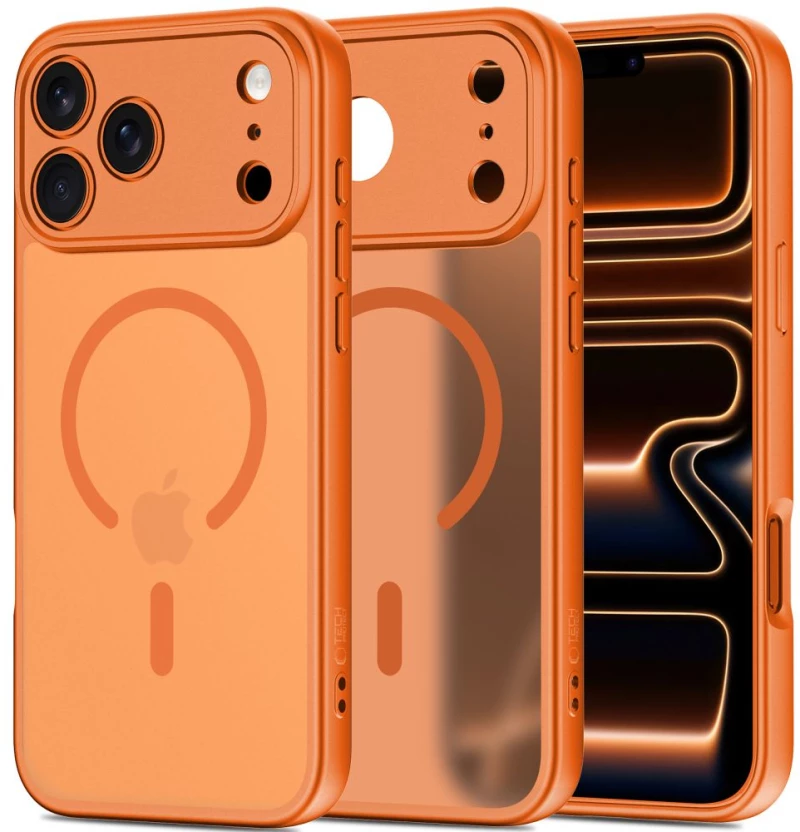 TECH-PROTECT BASICMAG MAGSAFE IPHONE 17 PRO MATTE COSMIC ORANGE