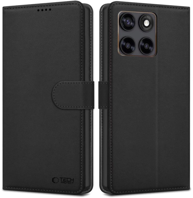 Θήκη Tech-Protect Wallet για Motorola Edge 70 Fusion / Fusion+ 5G - Black