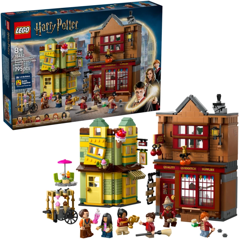 LEGO® Harry Potter™: Quality Quidditch™ Supplies & Ice Cream Parlour (76452)