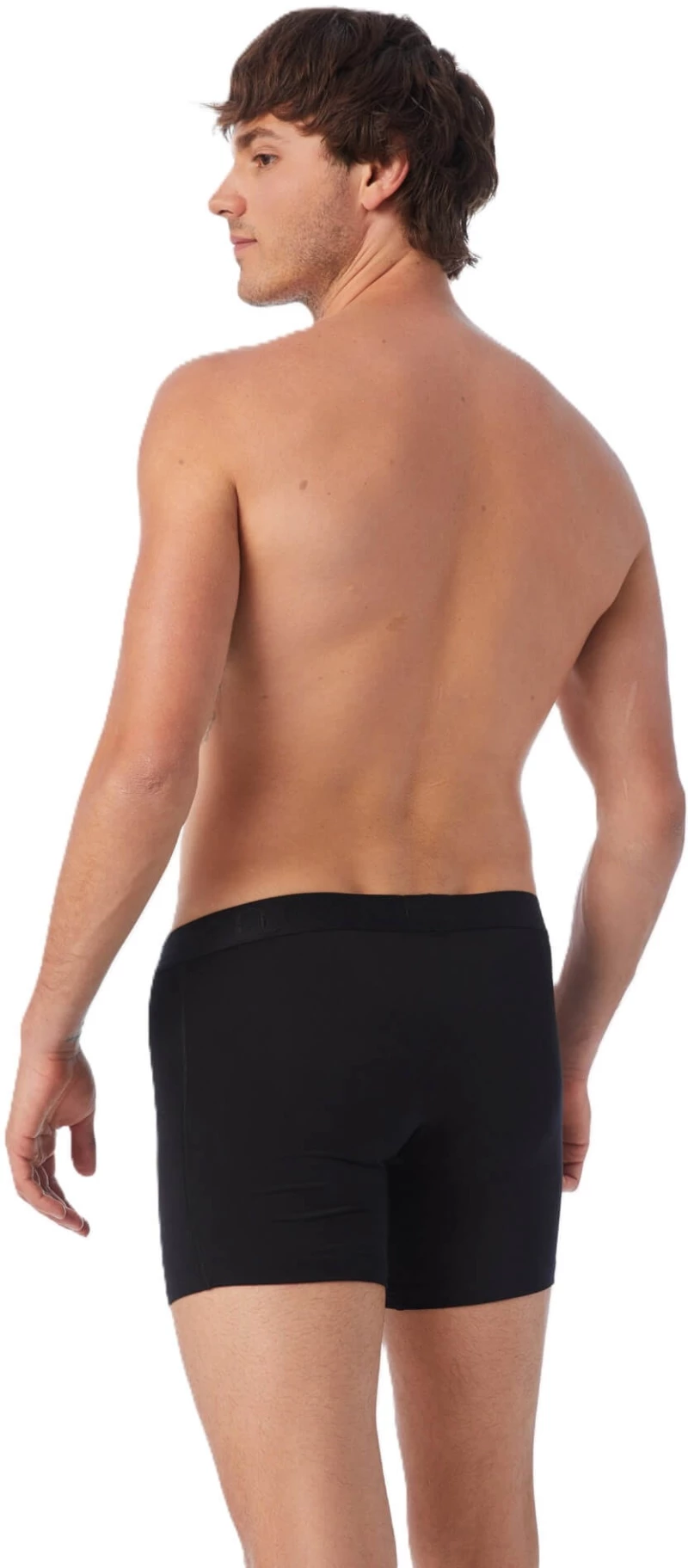 Μπόξερ ανδρών Minerva Long Mengear Tencel Modal 90-20483-045 Μαύρο 5207395037627