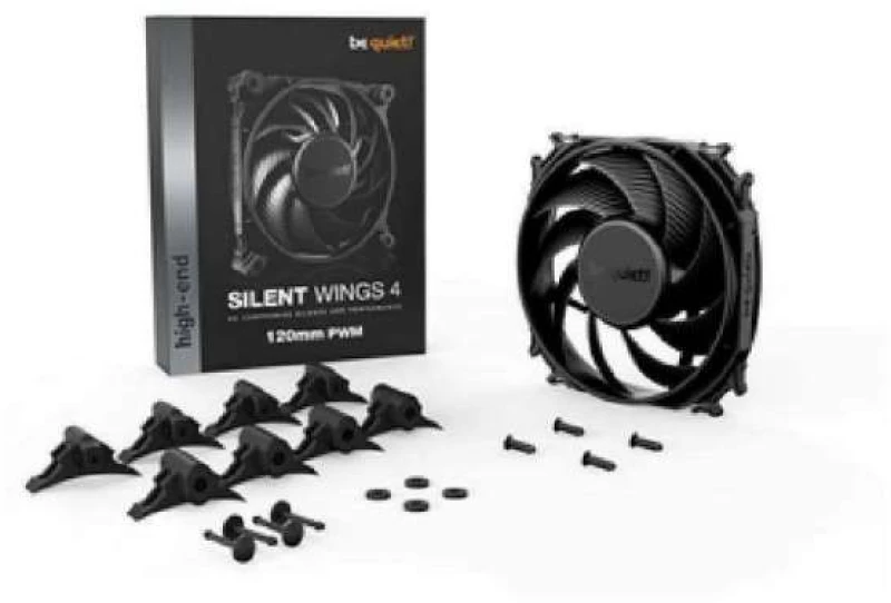 Be Quiet Silent Wings 4 Case Fan 120mm με Σύνδεση 4-Pin PWM BL093