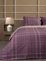 Παπλωματοθήκη Cotton Feelings 2066 Mauve Μονή (170x250) - -