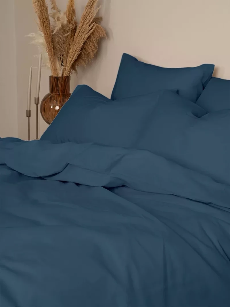 Παπλωματοθήκη Cotton Feelings 121 Sea Blue Μονή (170x250) - -