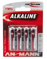 1x4 Ansmann Alkaline Mignon AA LR 6 red-line (5015563)