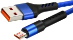 CABLETIME καλώδιο micro USB σε USB CT-C165-P05, 2.4A, 480Mbps, 1m, μπλε