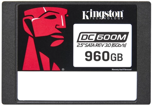 SSD|KINGSTON|DC600M|960 GB|1752xTBW rating|MTBF 2000000 h|Read speed 560 MB/s|Write speed 530 MB/s|Serial ATA III|2.5"|SEDC600M/960G