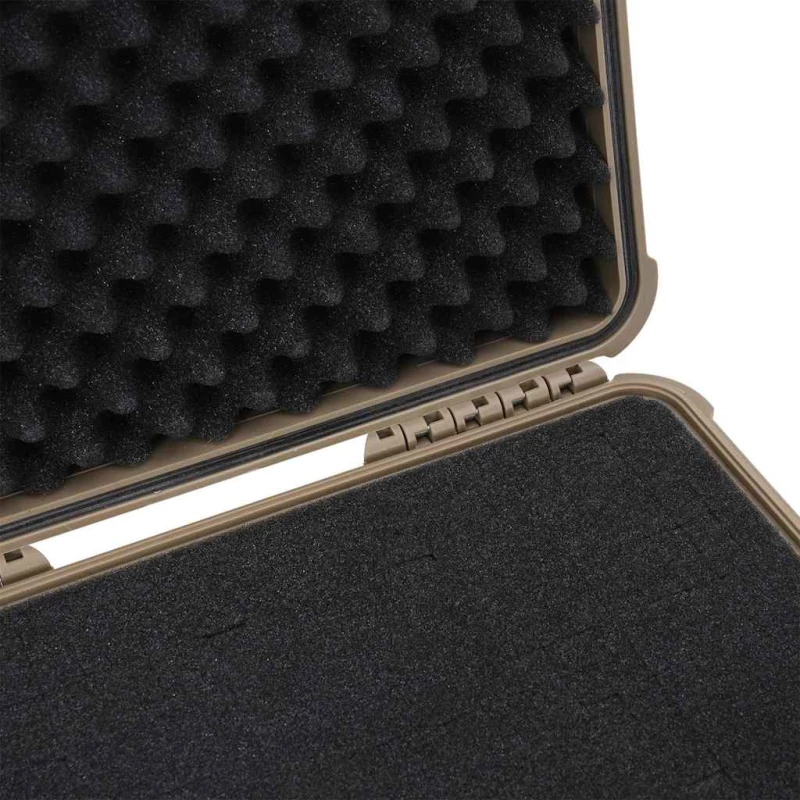 vidaXL Σκληρή βαλίτσα με αποθήκευση Άμμος 40,5 x 33 x 17,5 εκ.