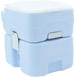 vidaXL Τουαλέτα Κάμπινγκ Μπλε 41,5 x 36,5 x 42 εκ.