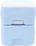 vidaXL Τουαλέτα Κάμπινγκ Μπλε 41,5 x 36,5 x 42 εκ.