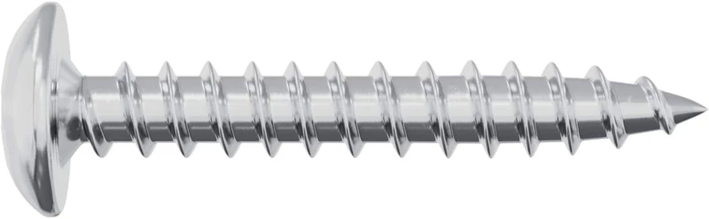 vidaXL Ξυλοβίδες 2 pcs Ασημί M4 x 25 mm Ατσάλι