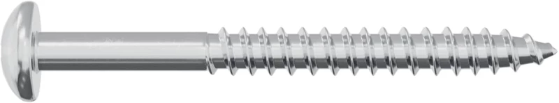 vidaXL Ξυλοβίδα 2 pcs Ασημί 9,8 x 53 mm Ατσάλι