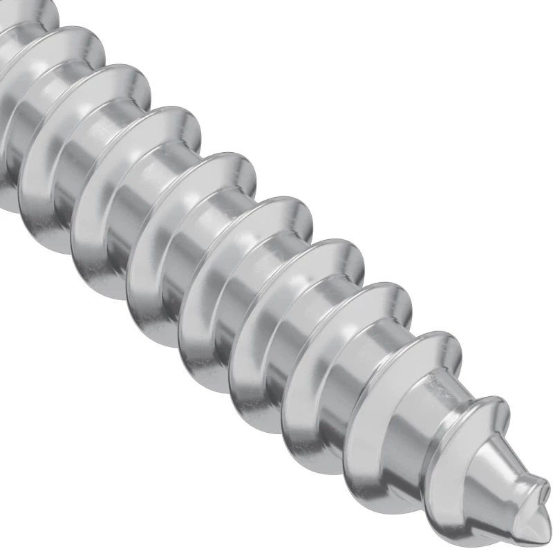 vidaXL Ξυλοβίδα 2 pcs Ασημί 9,8 x 53 mm Ατσάλι