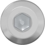 vidaXL Βίδα με κλειδί κεφαλής 2 pcs Ασημί M6 x 35 χιλ. Ατσάλι