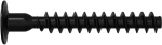 vidaXL Βίδα Κεφαλής Σockets 12 pcs Μαύρο M5 x 40 mm Σίδερο