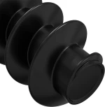 vidaXL Βίδα Κεφαλής Σockets 12 pcs Μαύρο M5 x 40 mm Σίδερο