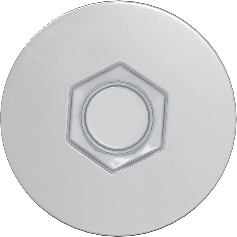 vidaXL Βίδες Επιβεβαίωσης 12 pcs Ασημί Ø7 x 50 χιλ Μέταλλο