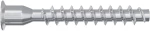 vidaXL Βίδες Επιβεβαίωσης 12 pcs Ασημί Ø7 x 50 χιλ Μέταλλο