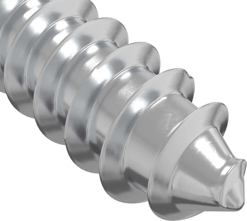 vidaXL Ξυλοβίδες 12 pcs Ασημί M6 x 70 χιλ. Ατσάλι