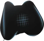 vidaXL Μαξιλάρι πλάτης Μαύρο Αφρός Μνήμης 40 x 32 x 13 εκ