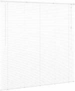 vidaXL Βενετσιάνικη Σκίαση Λευκός 150 x 130 εκ PVC