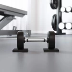vidaXL Πατάκι Αυλής από Καουτσούκ Μαύρο 6 x 9 x 1 εκ Λάστιχο