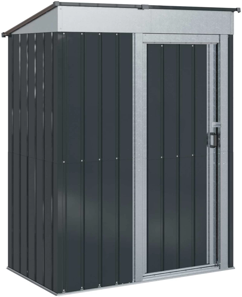 vidaXL Κηποσυνθέσεις Ανθρακί 137 x 81 x 180 εκ Μέταλλο