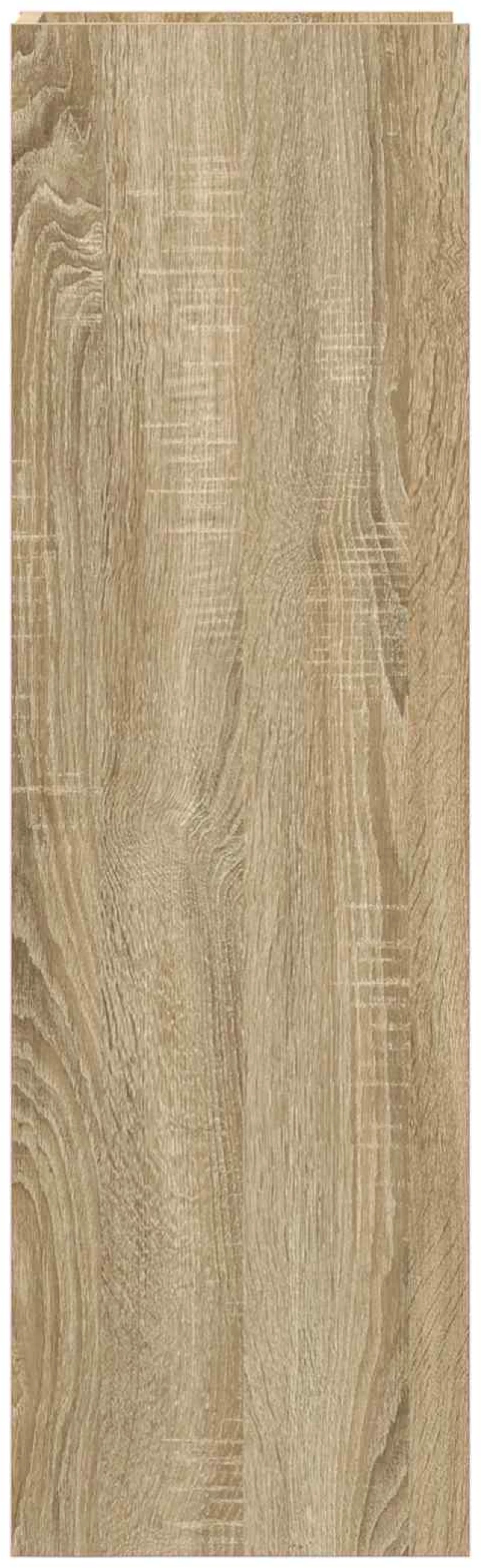 vidaXL Βάση φυτών με ράφι Δρύς Sonoma 30 x 30 x 100 εκ