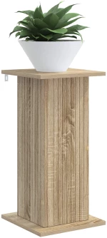 vidaXL Βάση φυτών Sonoma Δρυς 30,5 x 30 x 60,5 εκ Επεξεργασμένο Ξύλο