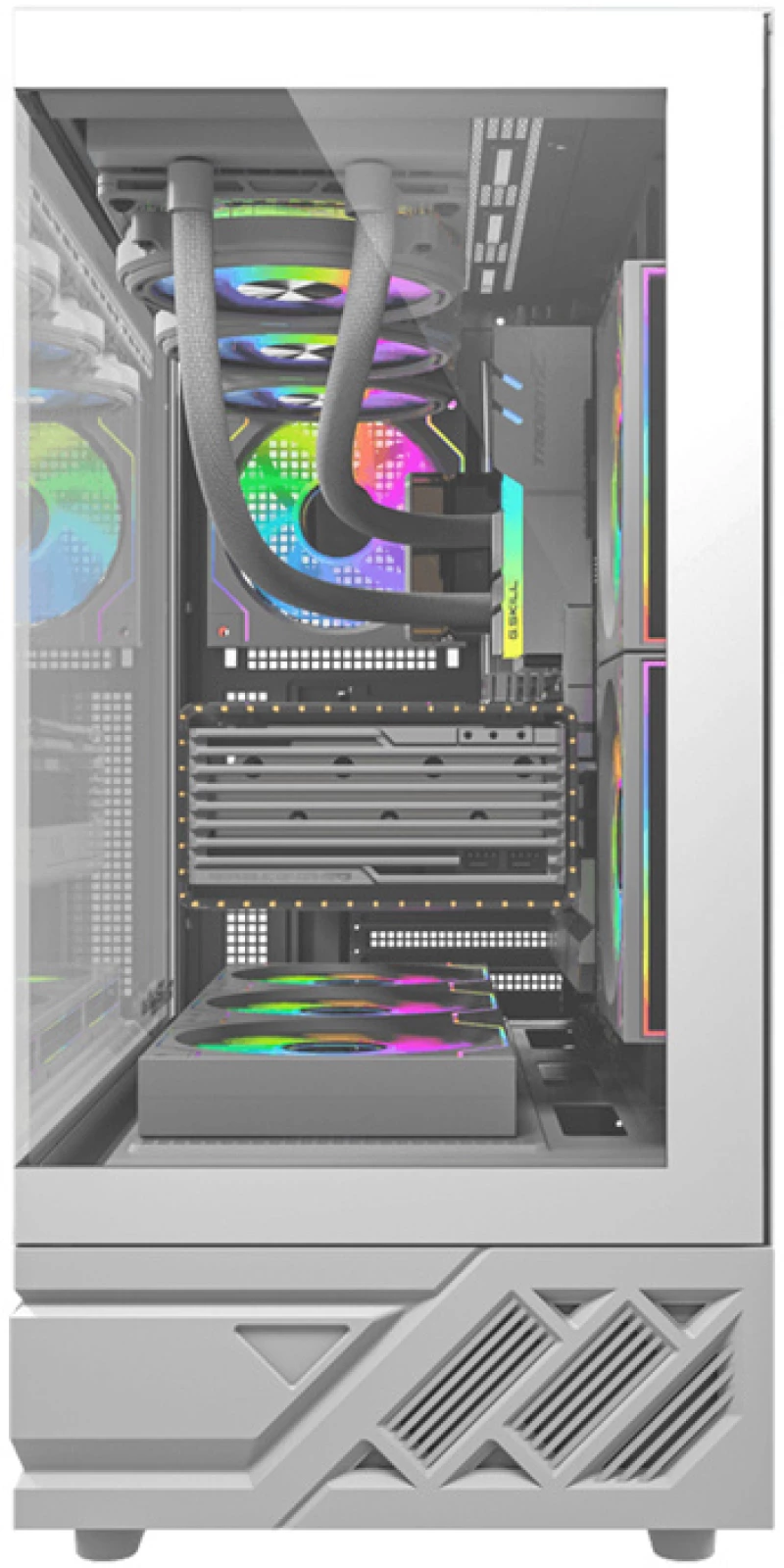 Θήκη υπολογιστή DarkFlash DS950 (λευκή)