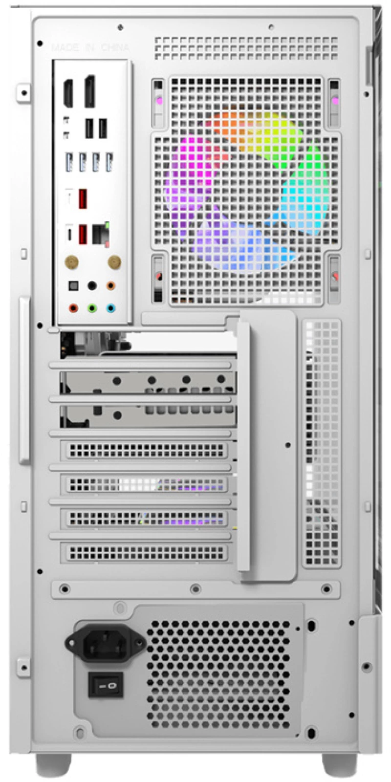 Θήκη υπολογιστή DarkFlash DS950 (λευκή)