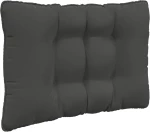 vidaXL Μαξιλάρι Καναπέ Εξωτερικού Χώρου 3 pcs Ανθρακί Πολυεστέρας