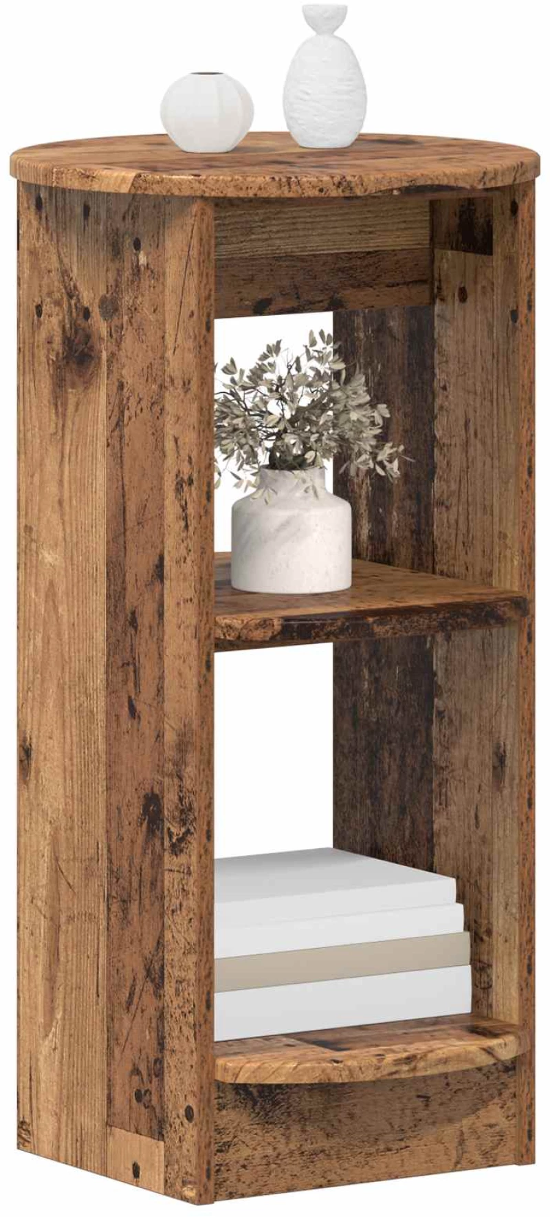 vidaXL Βοηθητικό ντουλάπι Παλιό ξύλο 40 x 40 x 75 cm